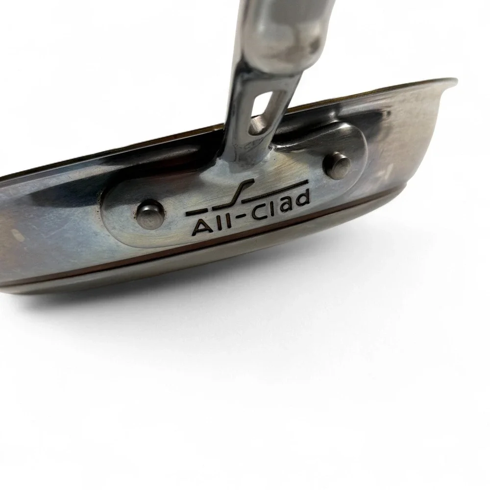 All Clad Copper Core 10 Inch Fry‎ Pan Skillet Stainless Steel Made USA